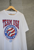 Team USA Birmingham Soccer Tee — 1996 (XL) - Retrospective Store
