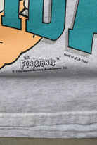 The Flintstones x MLB Florida Marlins Grey Graphic Tee — 1994 (XL/XXL) - Retrospective Store