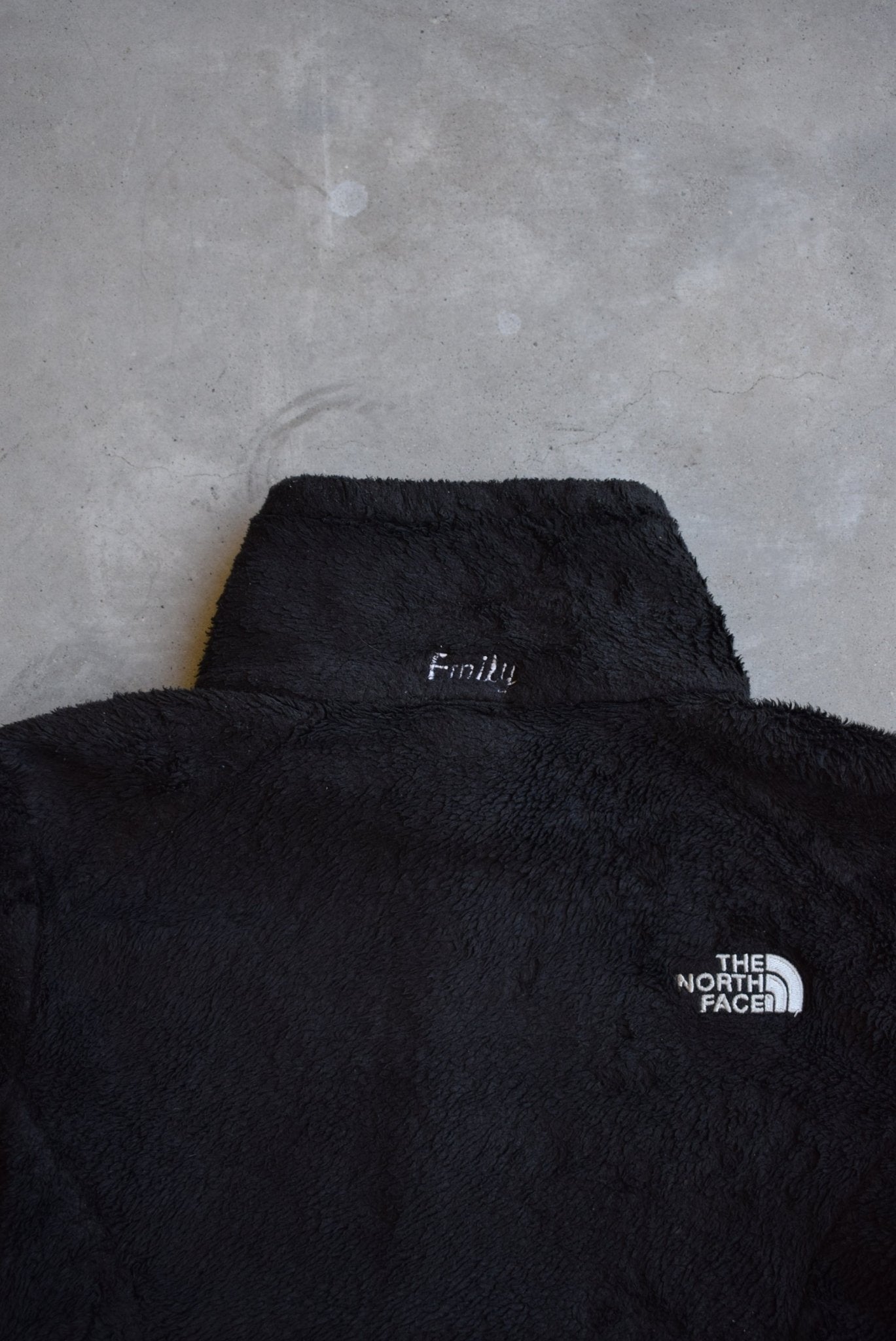 The North Face Black Embroidered Jacket —2000s (XS) - Retrospective Store