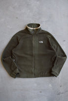 The North Face Green Embroidered Fleece Jacket —2000s (L) - Retrospective Store