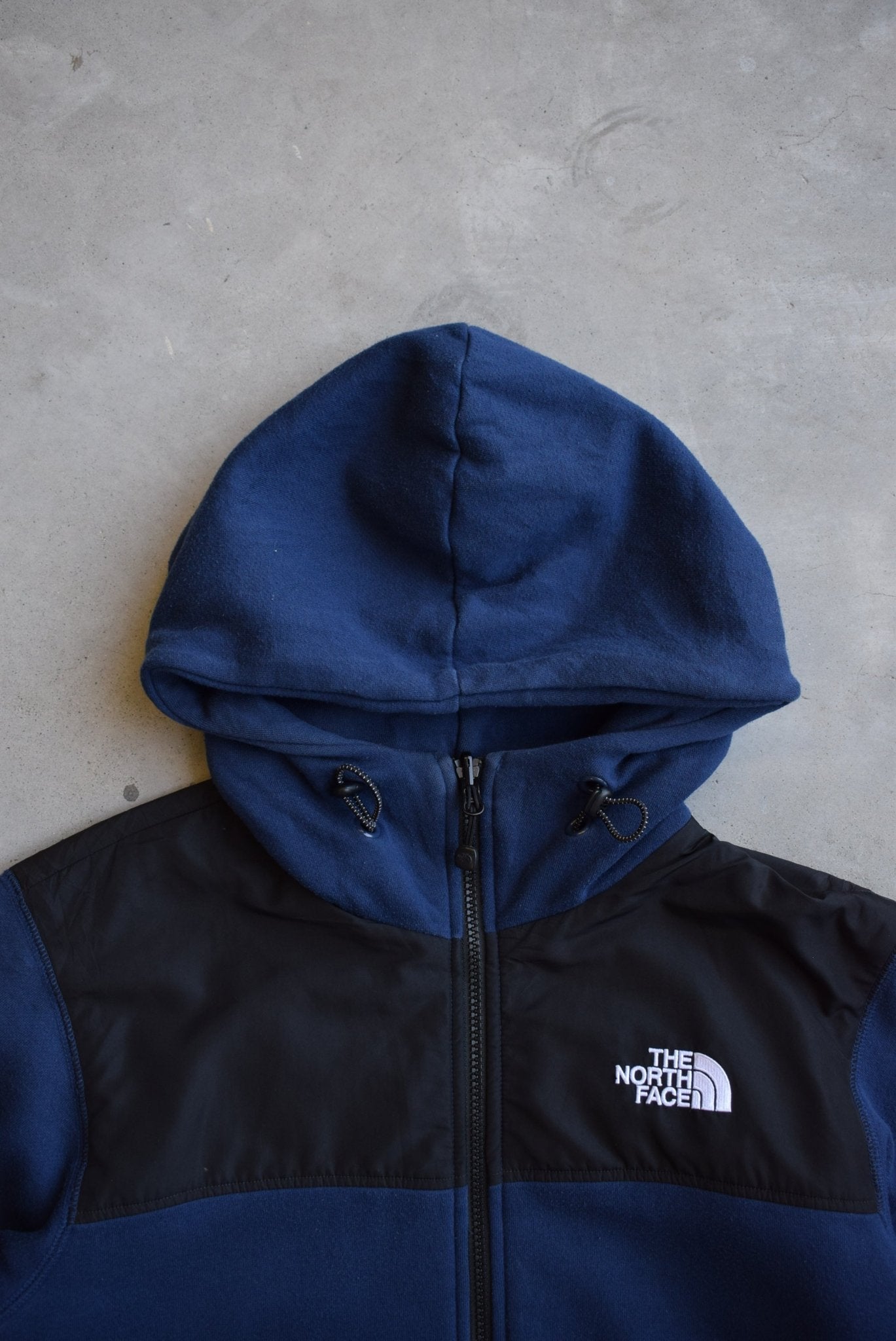 The North Face Navy & Black Embroidered Reversible Jacket — 2000s (S/M) - Retrospective Store