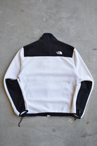 The North Face White Embroidered Denali Fleece Jacket —2000s (Women's L) - Retrospective Store