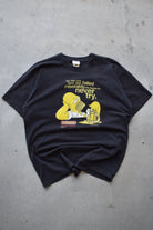 The Simpsons Black Graphic Tee — 2000 (L) - Retrospective Store