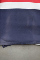 Timberland Navy Embroidered Collared Sweater — 1990s (L) - Retrospective Store