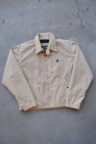 Timberland Tan Embroidered Logo Harrington Jacket — 1990s (M) - Retrospective Store