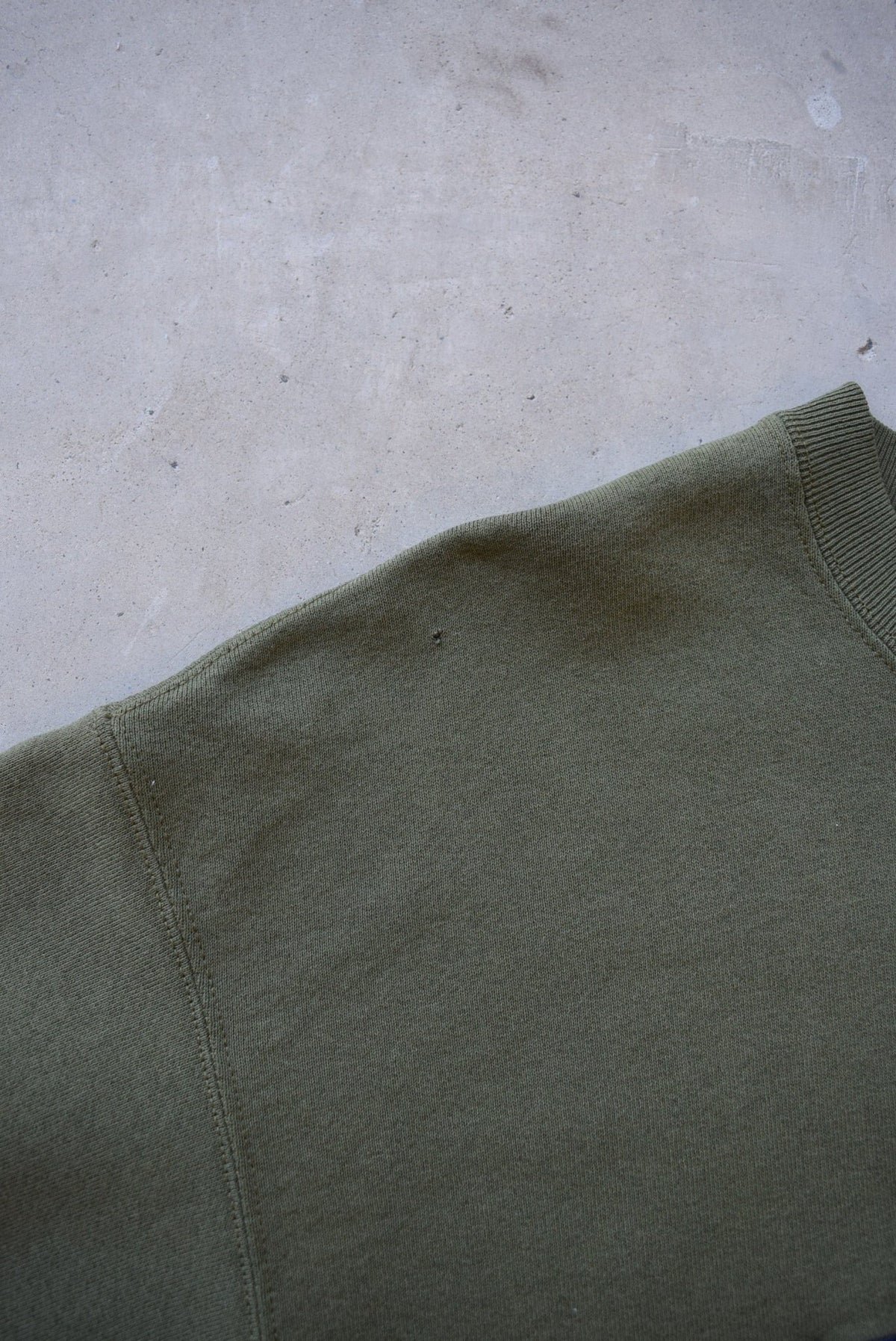 Timberland Weathergear Green Embroidered Spellout Crewneck — 1990s (M/L) - Retrospective Store
