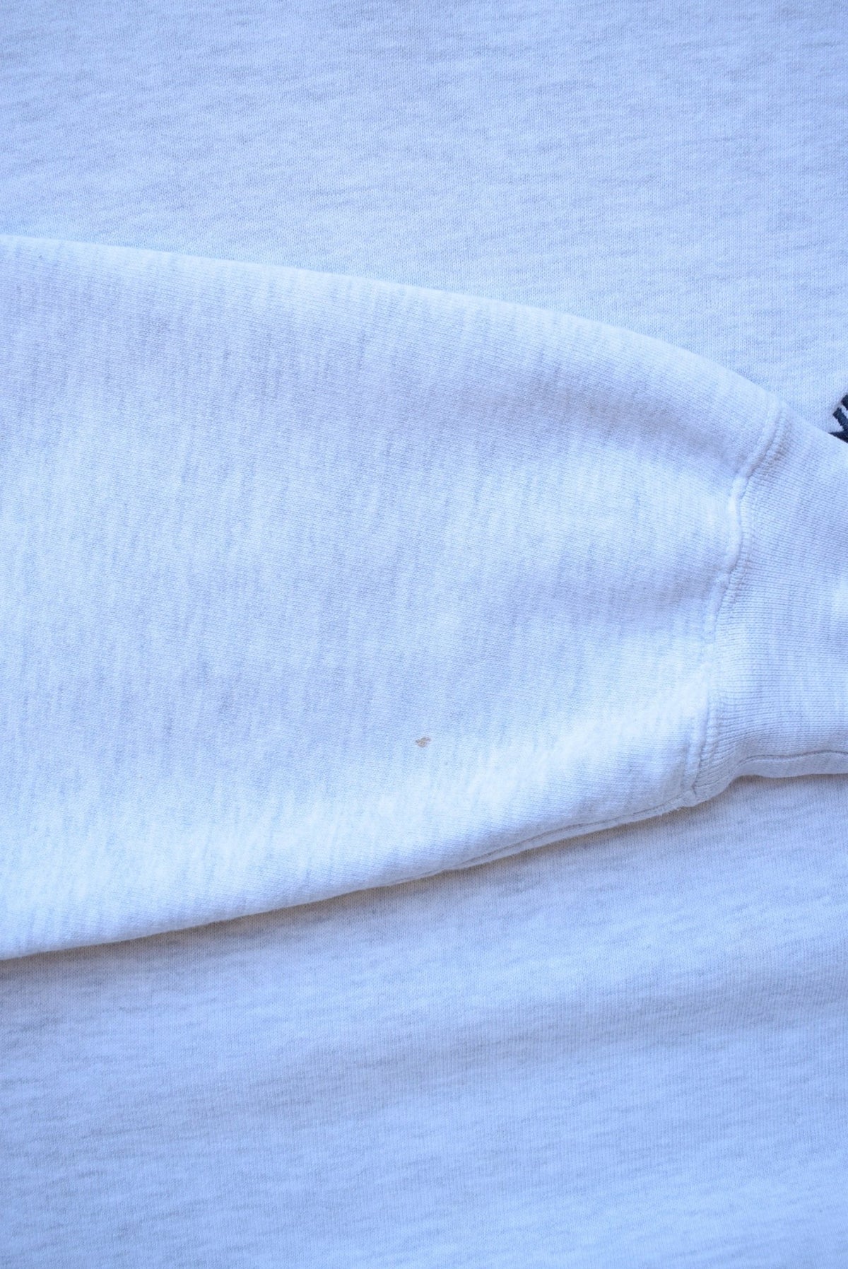 Timberland Weathergear Grey Embroidered Spellout Crewneck — 1990s (M) - Retrospective Store