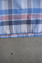 Tommy Hilfiger Blue Cropped Button Up — 2000s (XL/XXL) - Retrospective Store