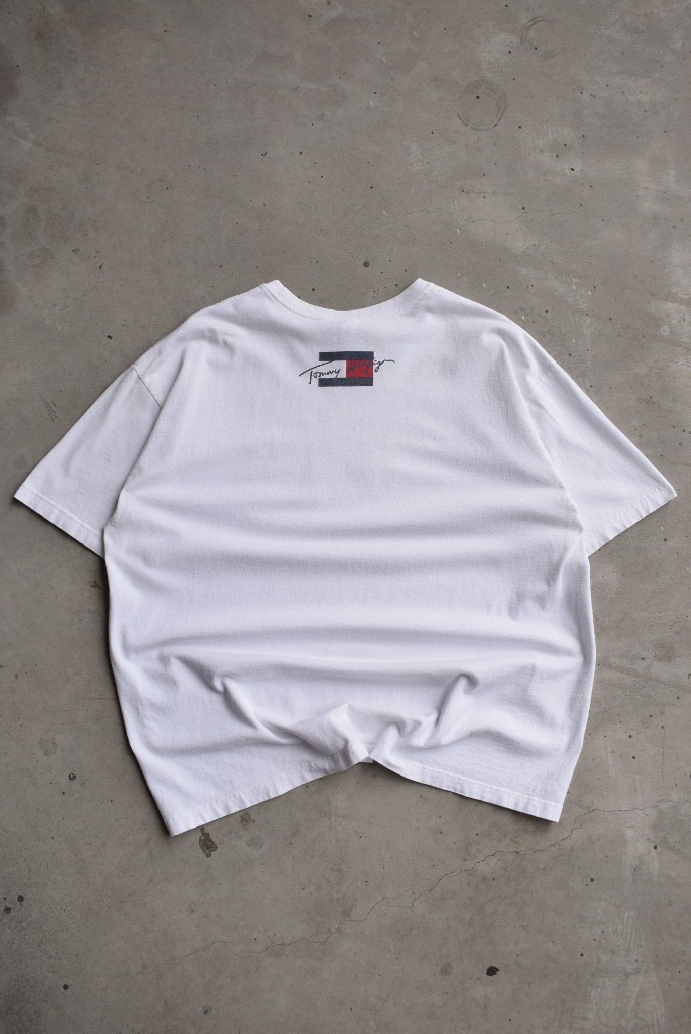 Tommy Hilfiger Spellout Tee — 2000s (L/XL) - Retrospective Store