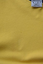 Tommy Hilfiger Yellow Embroidered Logo Tee — 2000s (XXL) - Retrospective Store