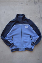 Umbro Blue Embroidered Spellout Jacket — 1990s (S) - Retrospective Store