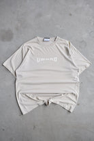 Umbro Cream Spellout Tee — 2000s (L) - Retrospective Store