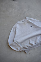 Umbro Grey Embroidered Logo Crewneck — 2000s (M) - Retrospective Store