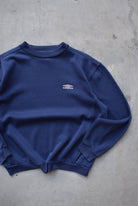 Umbro Navy Embroidered Logo Crewneck — 1990s (S) - Retrospective Store