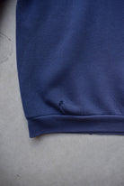 Umbro Navy Embroidered Logo Crewneck — 1990s (S) - Retrospective Store