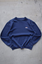 Umbro Navy Embroidered Logo Crewneck — 1990s (S) - Retrospective Store