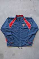 Umbro x Oakville Soccer Club Blue & Red Embroidered Jacket — 1990s (XL) - Retrospective Store