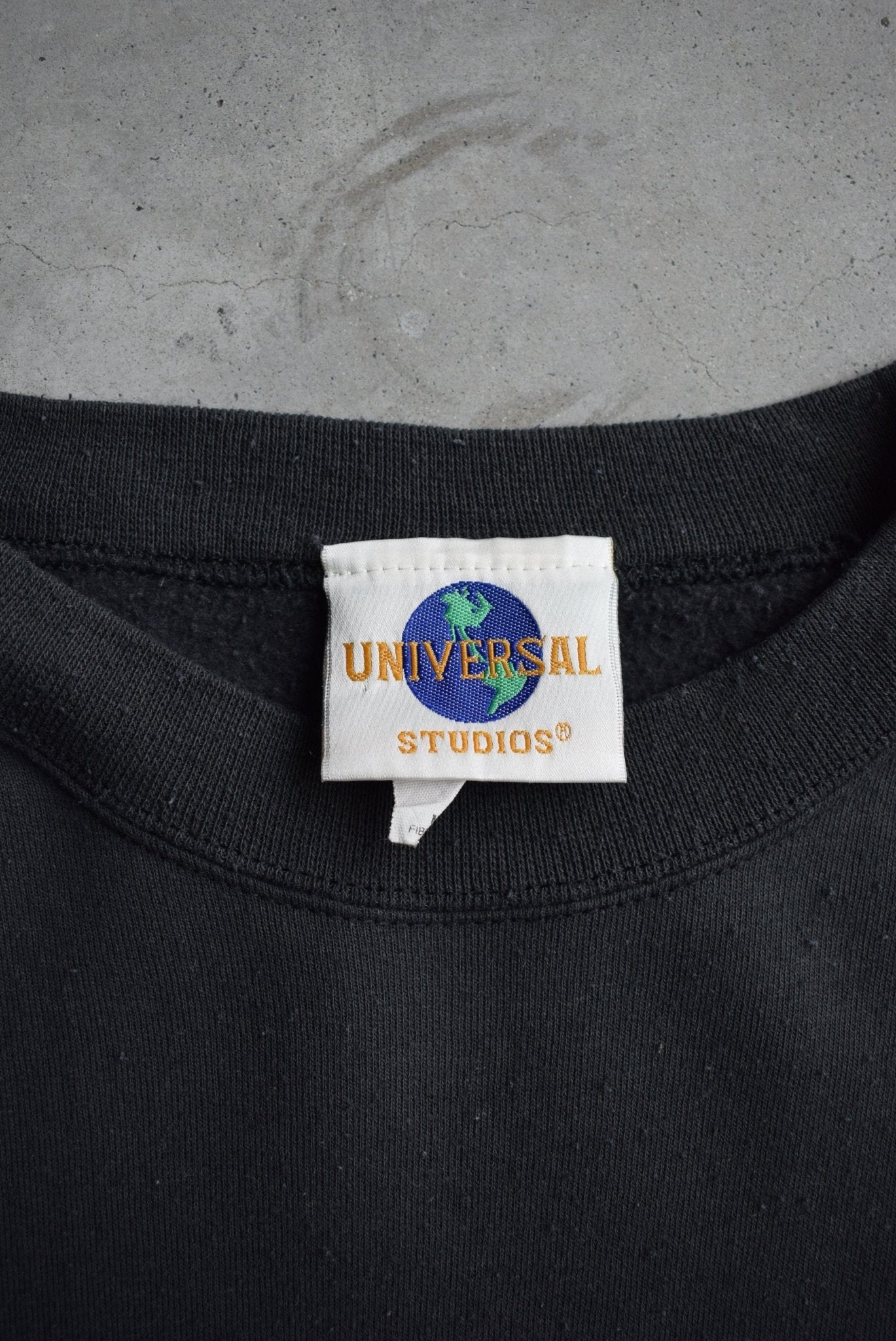 Universal Studios x Betty Boop Black Graphic Crewneck — 1998 (M) - Retrospective Store