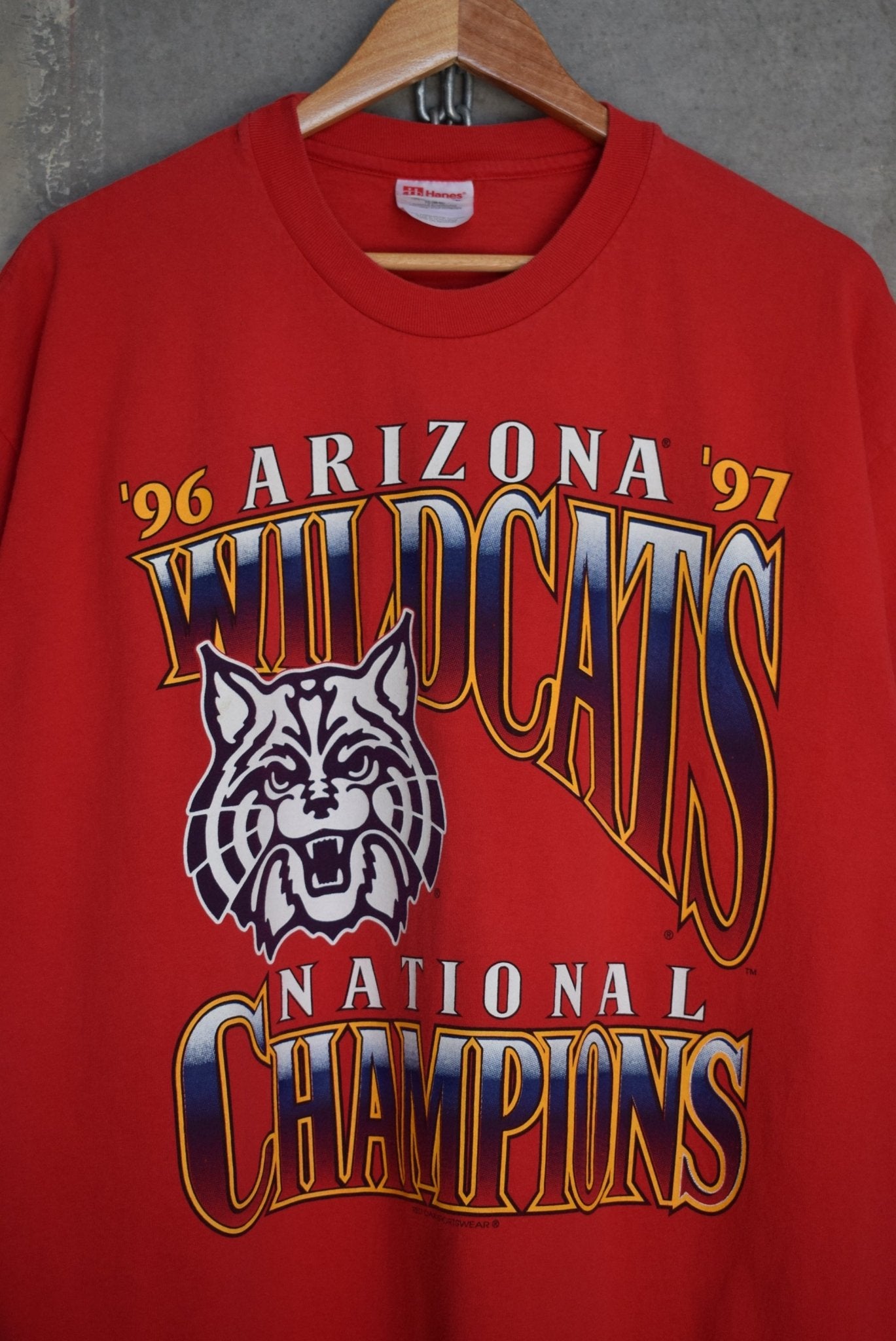 University of Arizona Wildcats National Champions Tee — 1997 (XL) - Retrospective Store