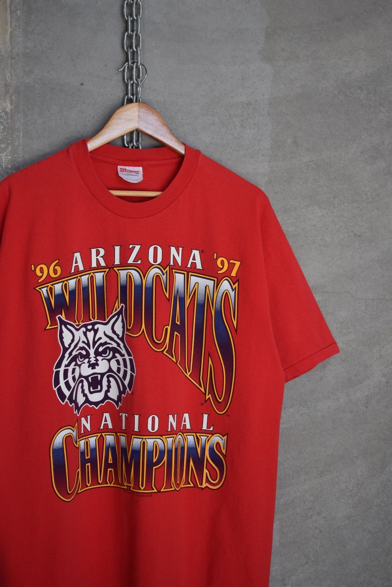 University of Arizona Wildcats National Champions Tee — 1997 (XL) - Retrospective Store