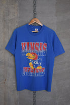 University of Kansas Jayhawks Tee — 1991 (M) - Retrospective Store