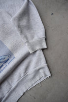 University of North Carolina Football Grey Graphic Crewneck — 1993 (M) - Retrospective Store