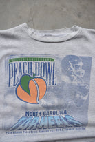 University of North Carolina Football Grey Graphic Crewneck — 1993 (M) - Retrospective Store