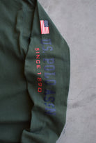 U.S. Polo Assn Green Embroidered Long Sleeve Tee — 2000s (XL) - Retrospective Store