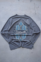 Ushuaia Charcoal Graphic Crewneck — 2000s (L) - Retrospective Store