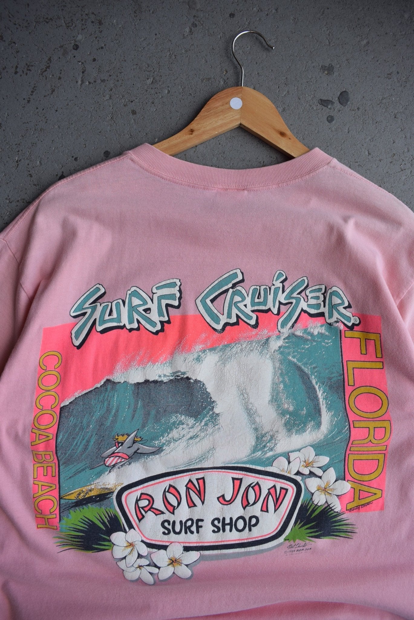 Vintage 1989 Ron Jon Surf Shop Tee (L) - Retrospective Store