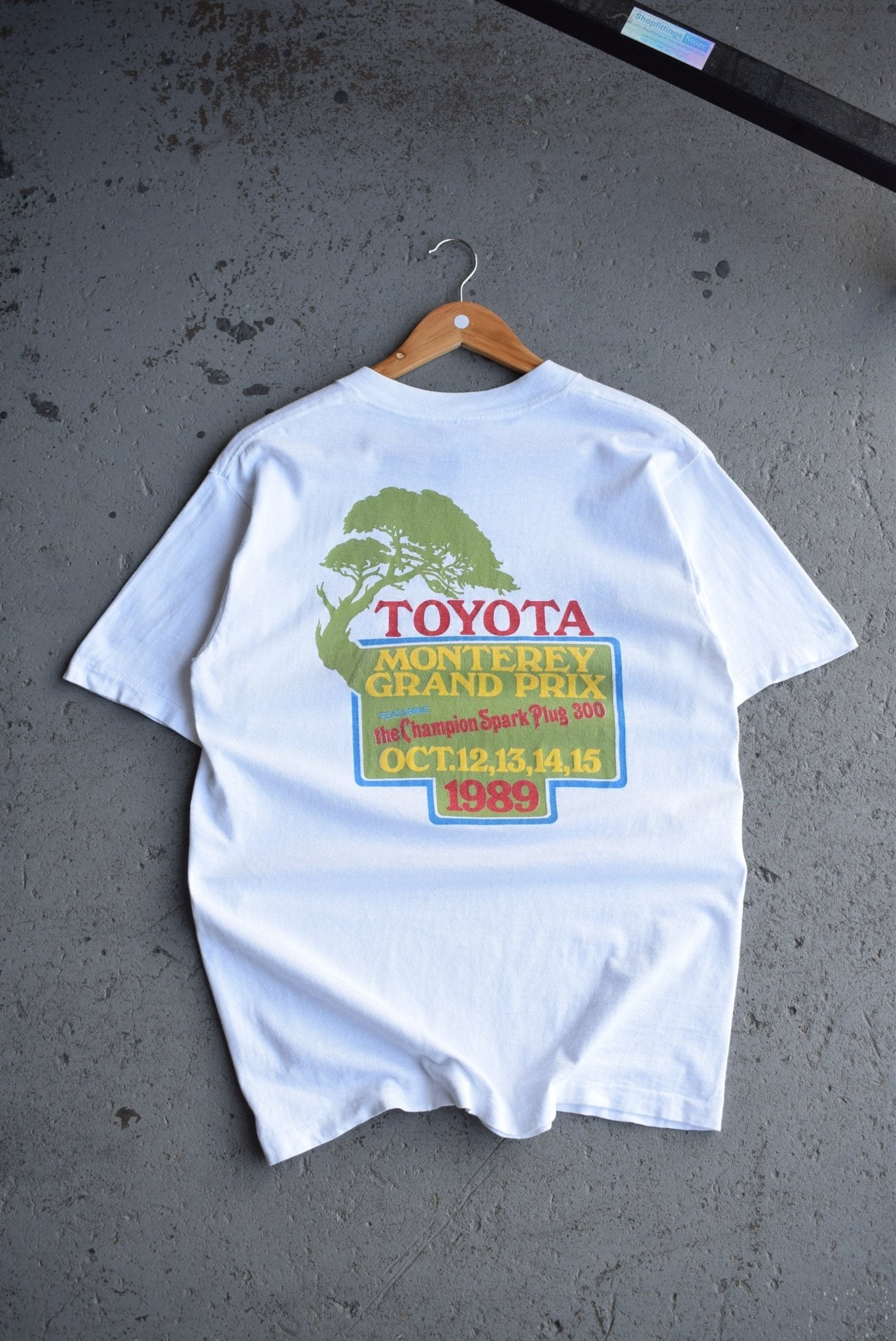 Vintage 1989 Toyota Grand Prix Tee (M) - Retrospective Store