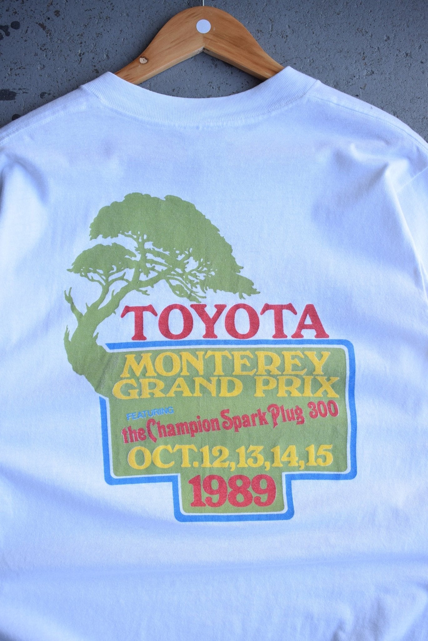 Vintage 1989 Toyota Grand Prix Tee (M) - Retrospective Store