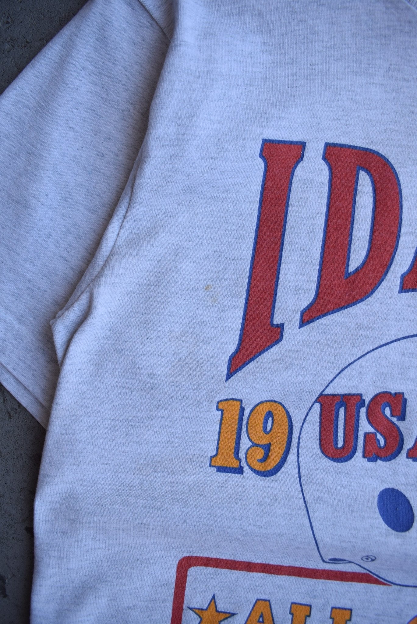 Vintage 1991 Idaho USA Football Down Under Bowl Australia Tee (S) - Retrospective Store