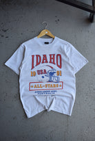 Vintage 1991 Idaho USA Football Down Under Bowl Australia Tee (S) - Retrospective Store