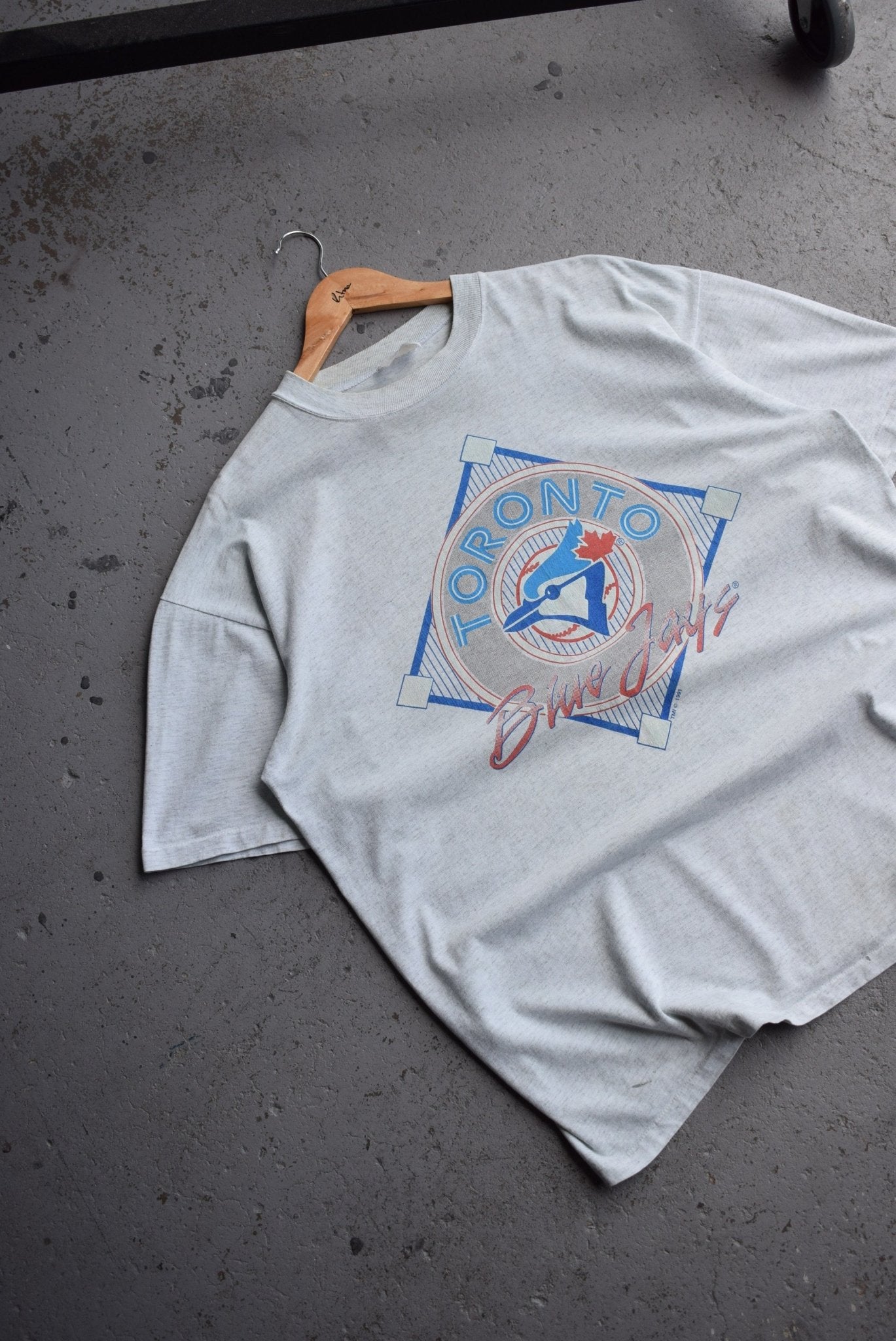 Vintage 1991 MLB Toronto Blue Jays Tee (XL/XXL) - Retrospective Store