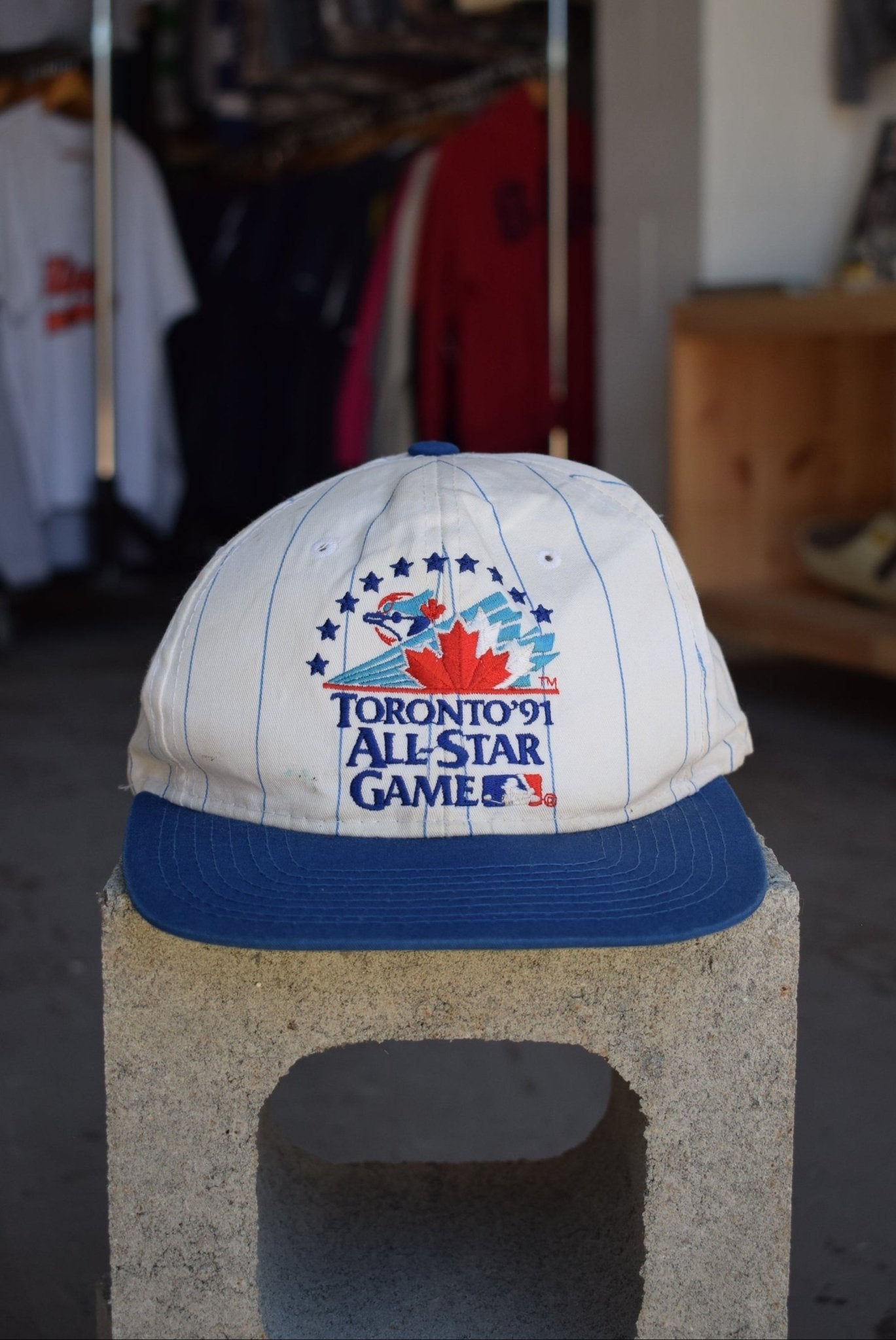 Vintage 1991 Starter x MLB Toronto Blue Jays Embroidered Hat - Retrospective Store