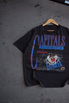 Vintage 1991 Warner Bros. x NHL Washington Capitals Tee (XL) - Retrospective Store