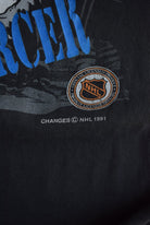 Vintage 1991 Warner Bros. x NHL Washington Capitals Tee (XL) - Retrospective Store