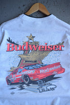 Vintage 1992 Budweiser Bill Elliot NASCAR Tee (L/XL) - Retrospective Store