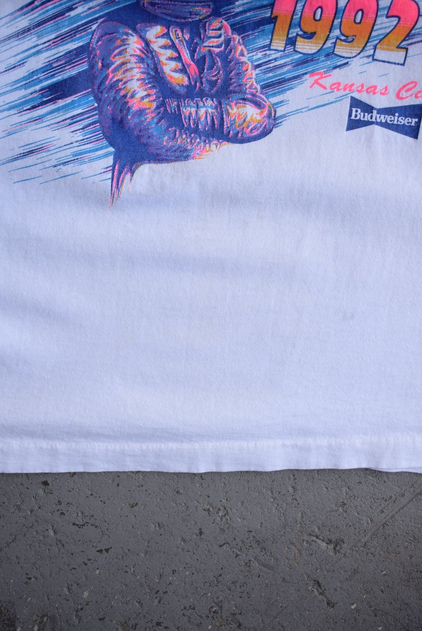 Vintage 1992 Budweiser HydroFest Tee (S) - Retrospective Store