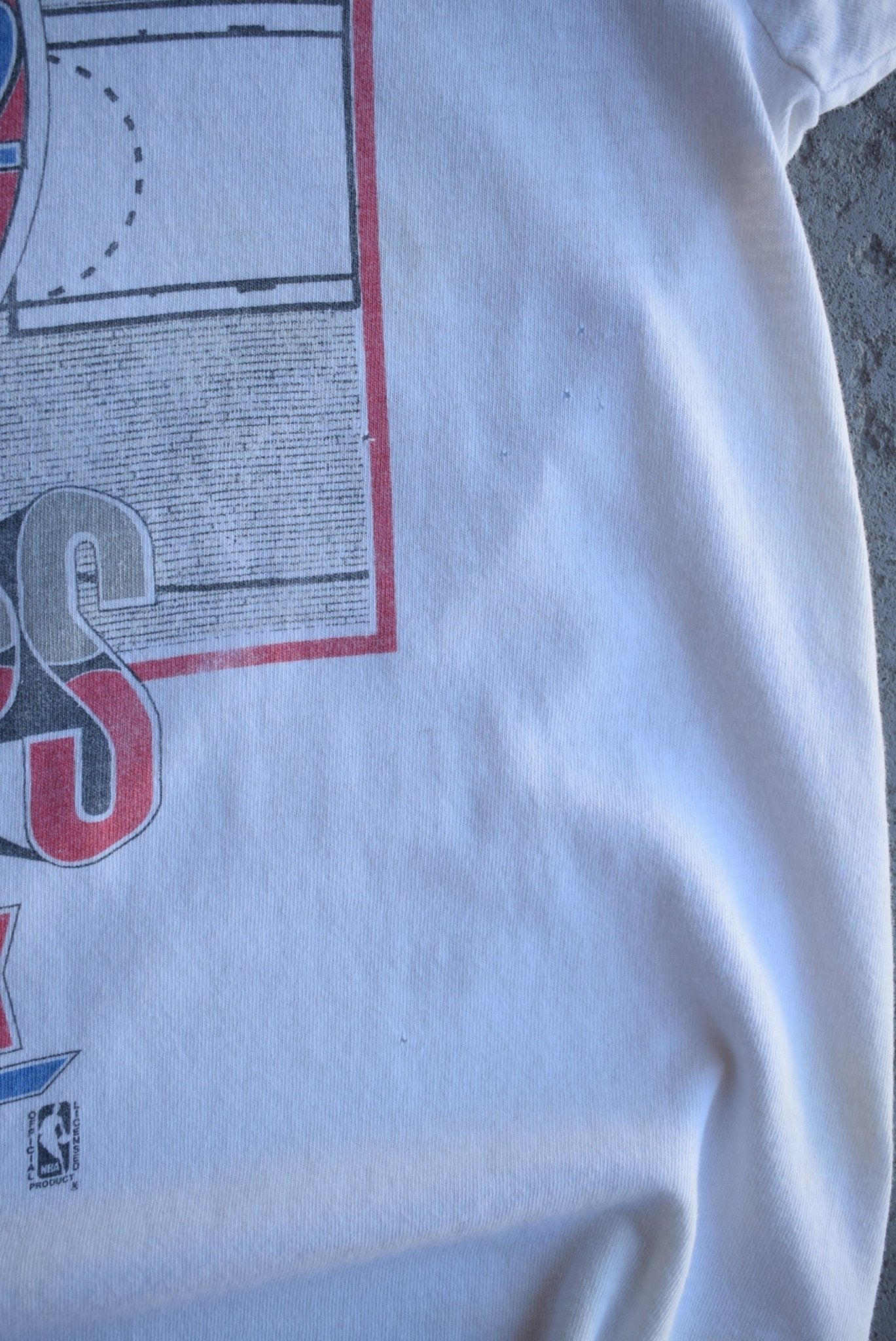 Vintage 1992 NBA Chicago Bulls Back 2 Back Tee (M) - Retrospective Store