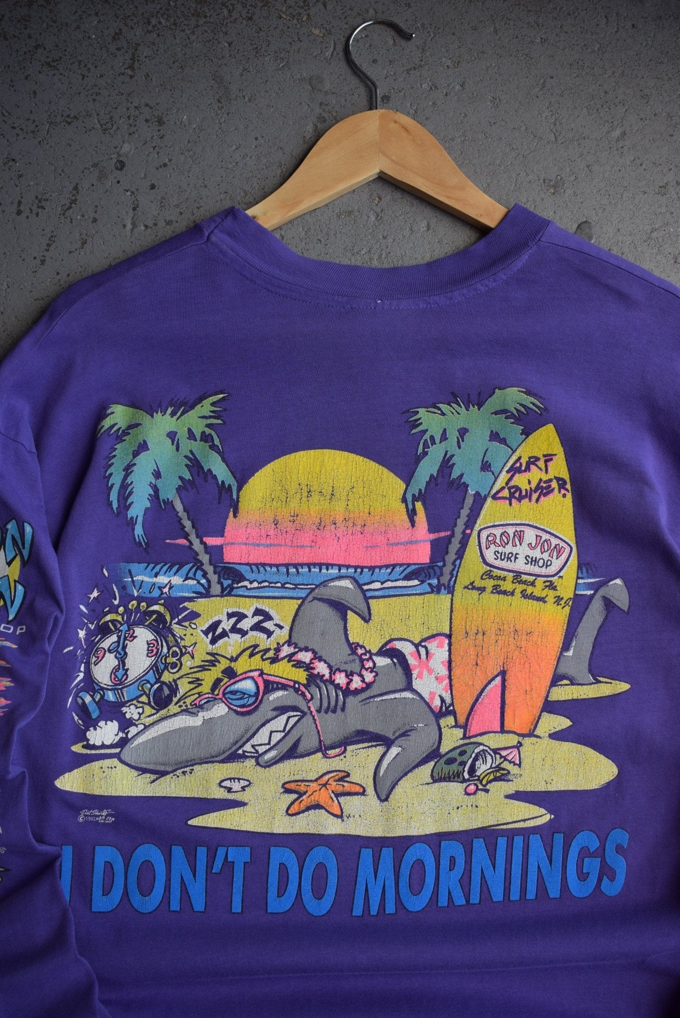 Vintage 1992 Ron Jon Surf Shop Long Sleeve Tee (L) - Retrospective Store