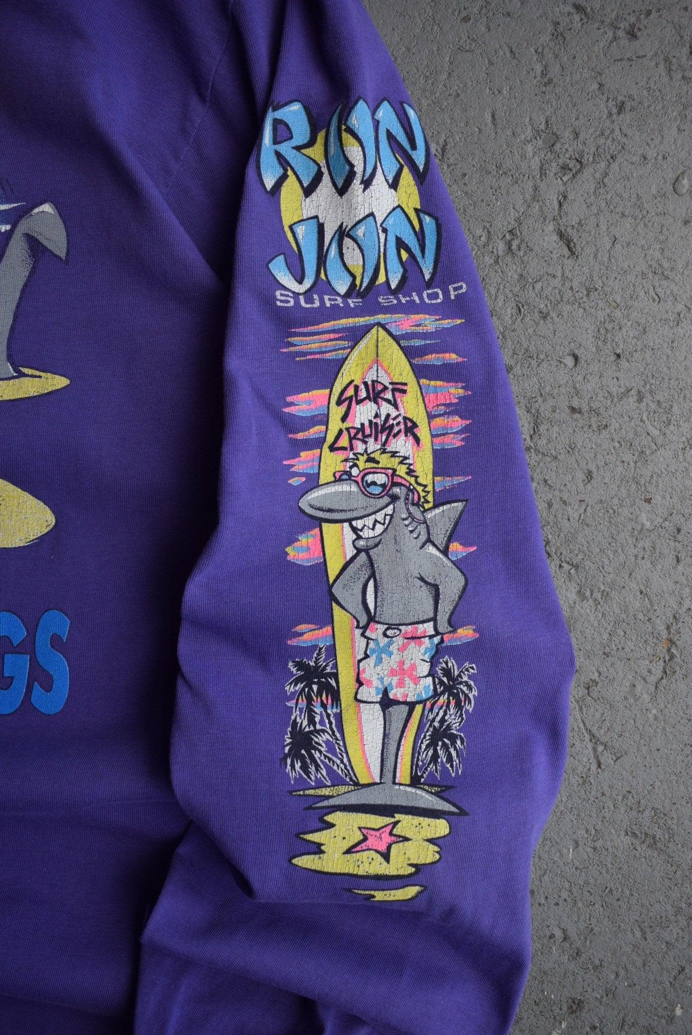 Vintage 1992 Ron Jon Surf Shop Long Sleeve Tee (L) - Retrospective Store