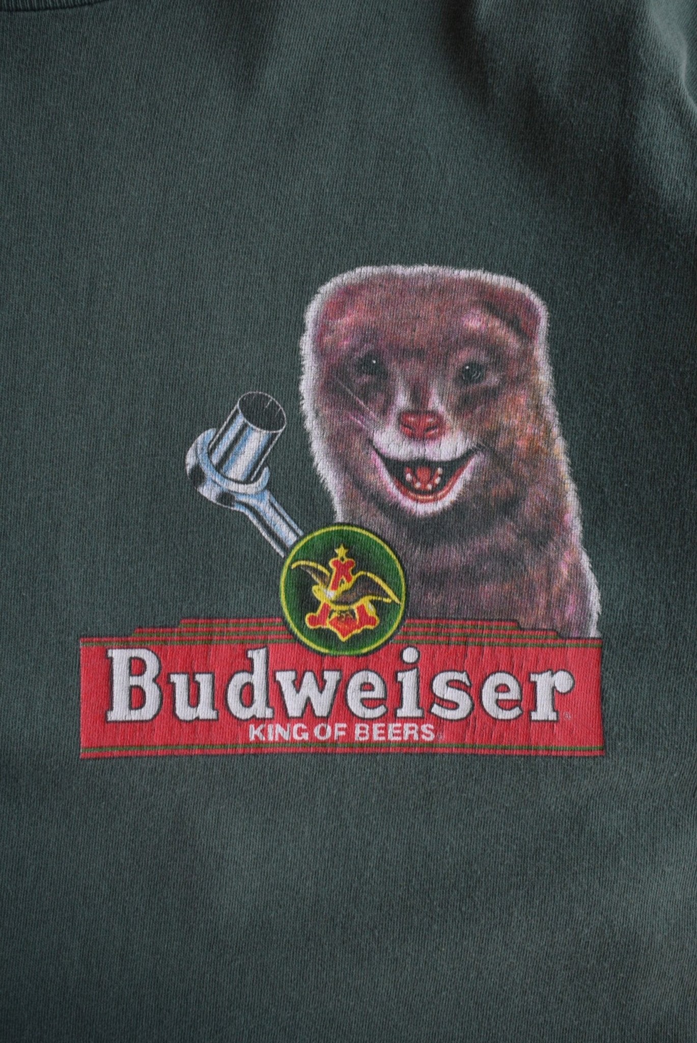 Vintage 1993 Budweiser 'King of Beers' Tee (L) - Retrospective Store