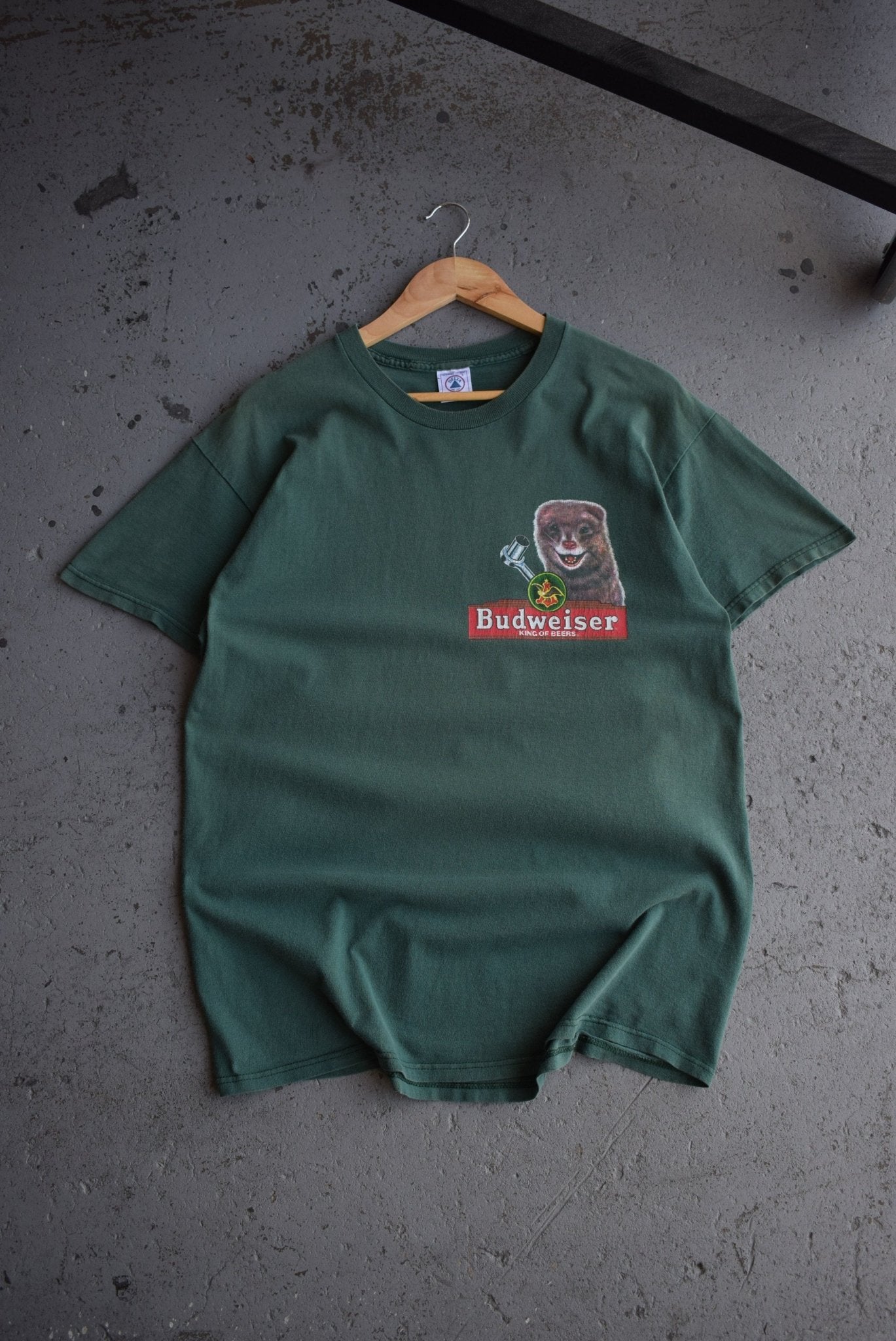 Vintage 1993 Budweiser 'King of Beers' Tee (L) - Retrospective Store