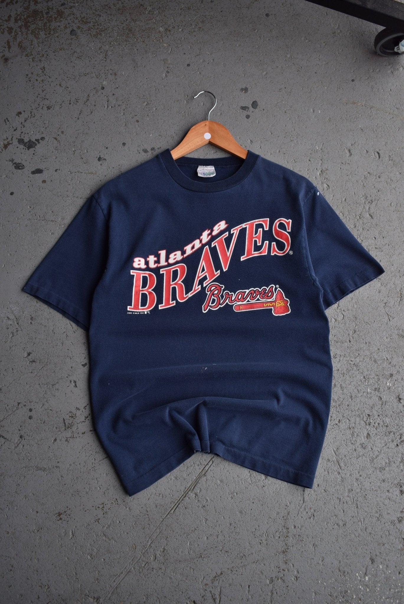 Vintage 1993 MLB Atlanta Braves Tee (S) - Retrospective Store