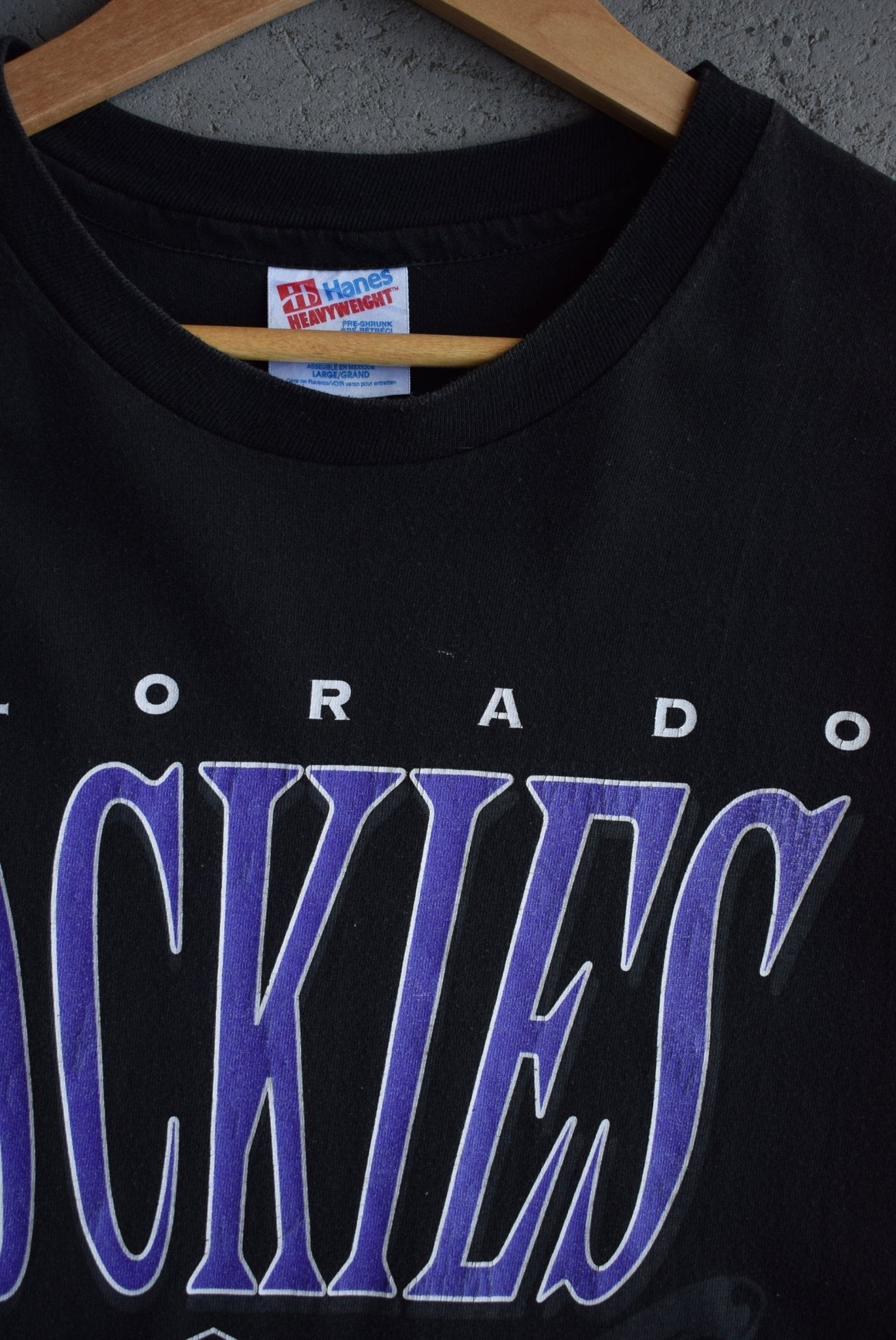 Vintage 1993 MLB Colorado Rockies Tee (L) - Retrospective Store