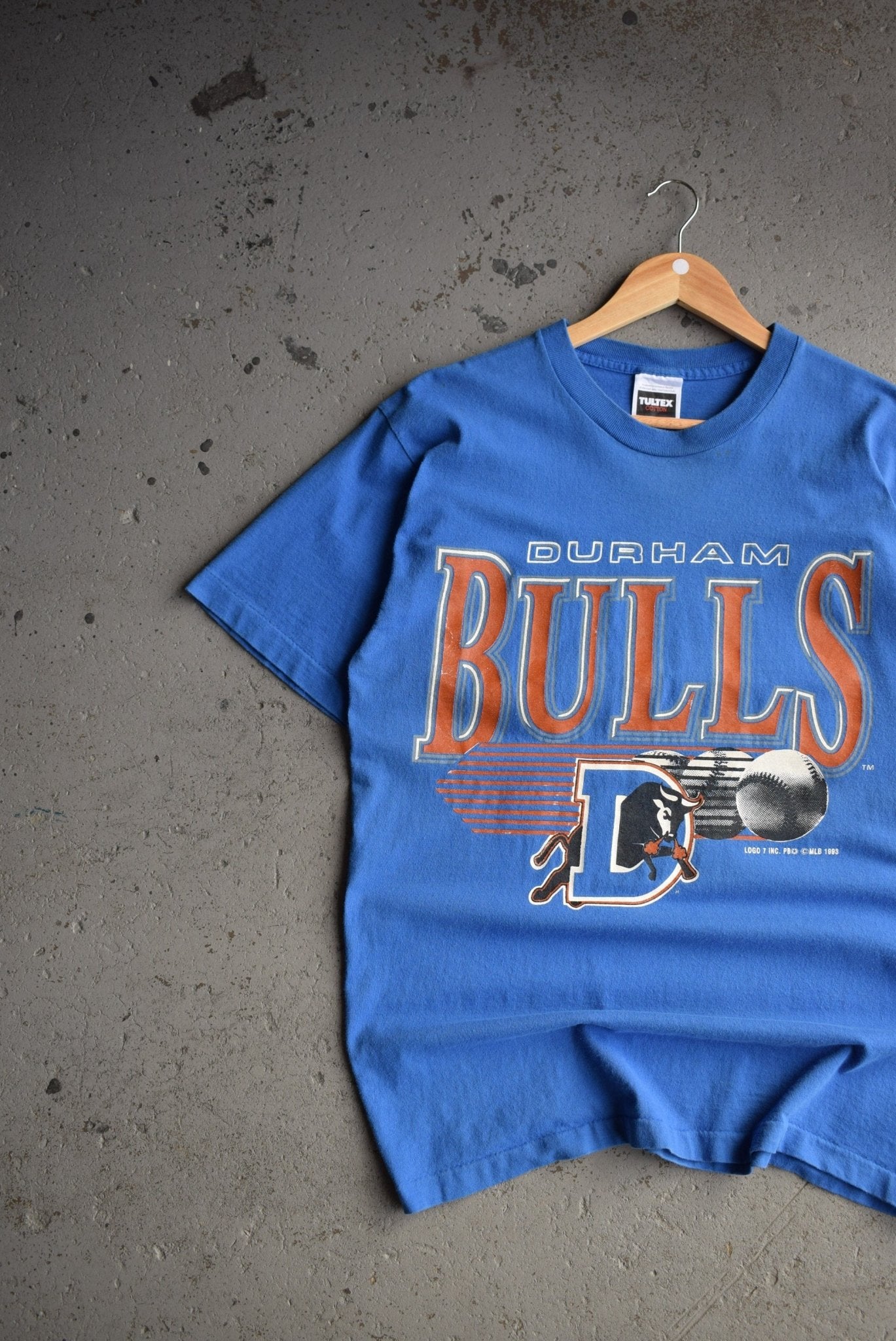 Vintage 1993 MLB Durham Bulls Tee (M) - Retrospective Store