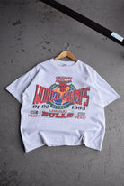 Vintage 1993 NBA Chicago Bulls World Champs 3 - Peat Tee (L) - Retrospective Store