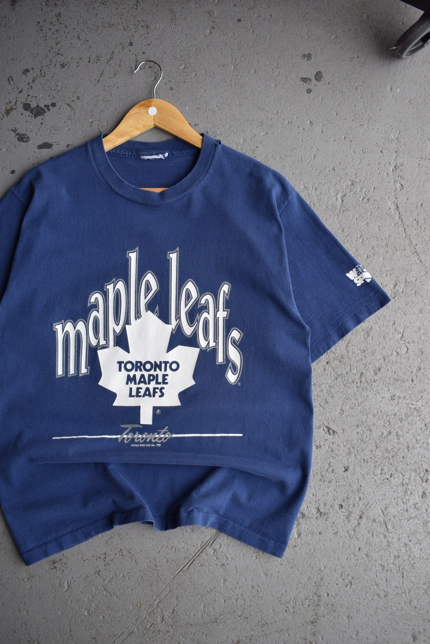 Vintage 1993 NHL Toronto Maple Leafs Tee (M) - Retrospective Store